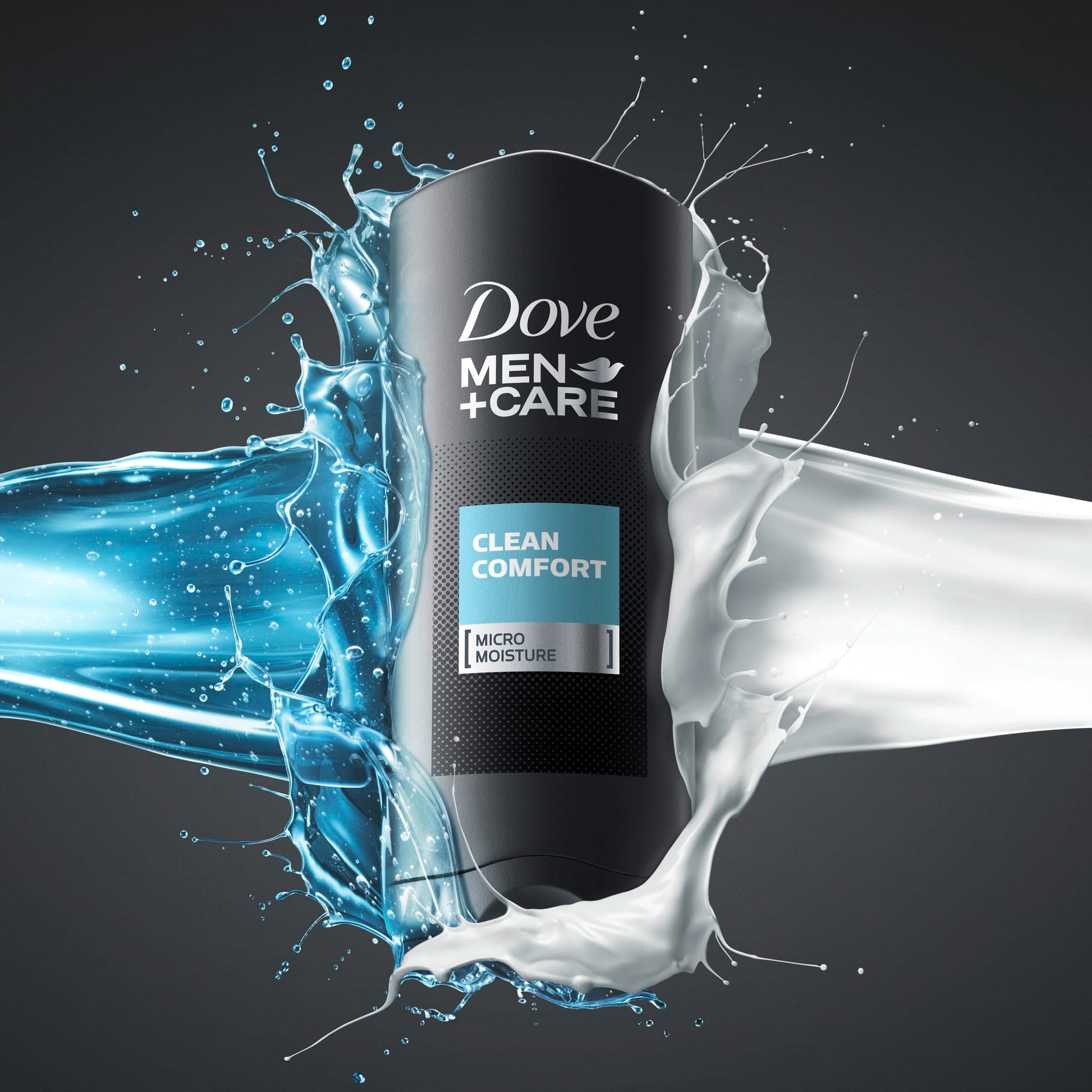 Buy now DOVE MEN + CARE Body and Face Wash Clean Comfort 4 Count for Healthier and Stronger Skin Effectively Washes Away Bacteria While Nourishing Your Skin, 18 oz at indiglob india