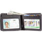 Big Skinny Men's L-Fold Passcase Leather Slim Wallet, Holds Up to 30 Cards