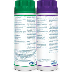 Nikwax Hardshell Cleaning & Waterproofing Duo-Pack