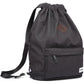 KAUKKO Drawstring Sports Backpack Gym Yoga Bag Shoulder Rucksack for Men and Women