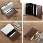 Card Holder, Men Credit Card Holder, Slim Card Case Front Pocket Anti-theft-RFID Auto Pop up Travel Thin Wallets for Men