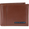 Tommy Hilfiger Men's Passcase Wallet with Removable ID Window - Tan Beige