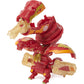 Bakugan Baku-Gear 4-Pack, Fused Sabra x Pyravian Ultra with Baku-Gear and Howlkor x Serpenteze Ultra Collectible Action Figures