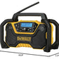 Buy now DEWALT 12V/20V MAX Portable Bluetooth Radio, Cordless, 100 ft Range, 3.5” Subwoofers, Jobsite (DCR028B) at indiglob india
