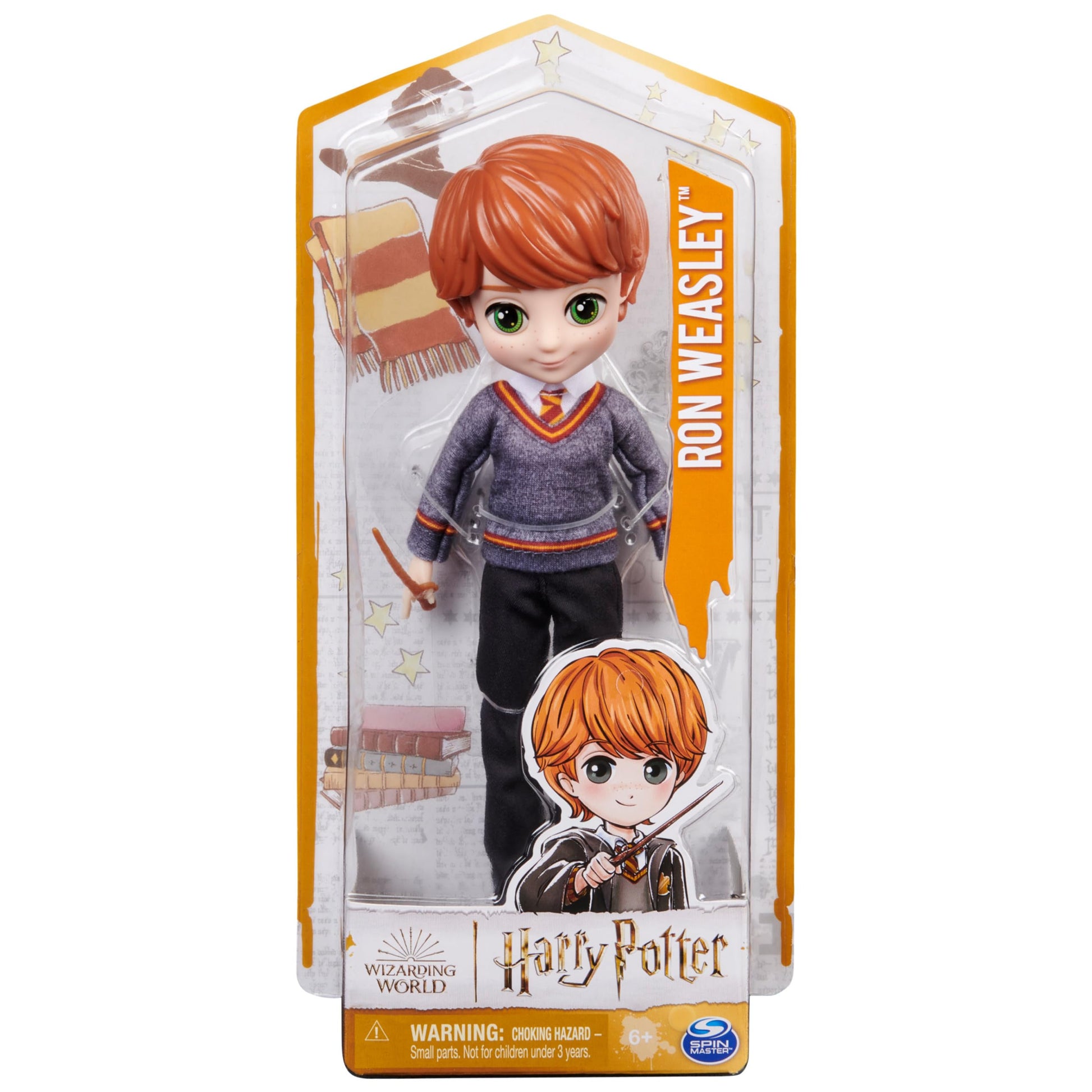 Buy now Wizarding World Harry Potter, 8-inch Ron Weasley Doll, Kids Toys for Girls and Boys Ages 6 and up at indiglob india