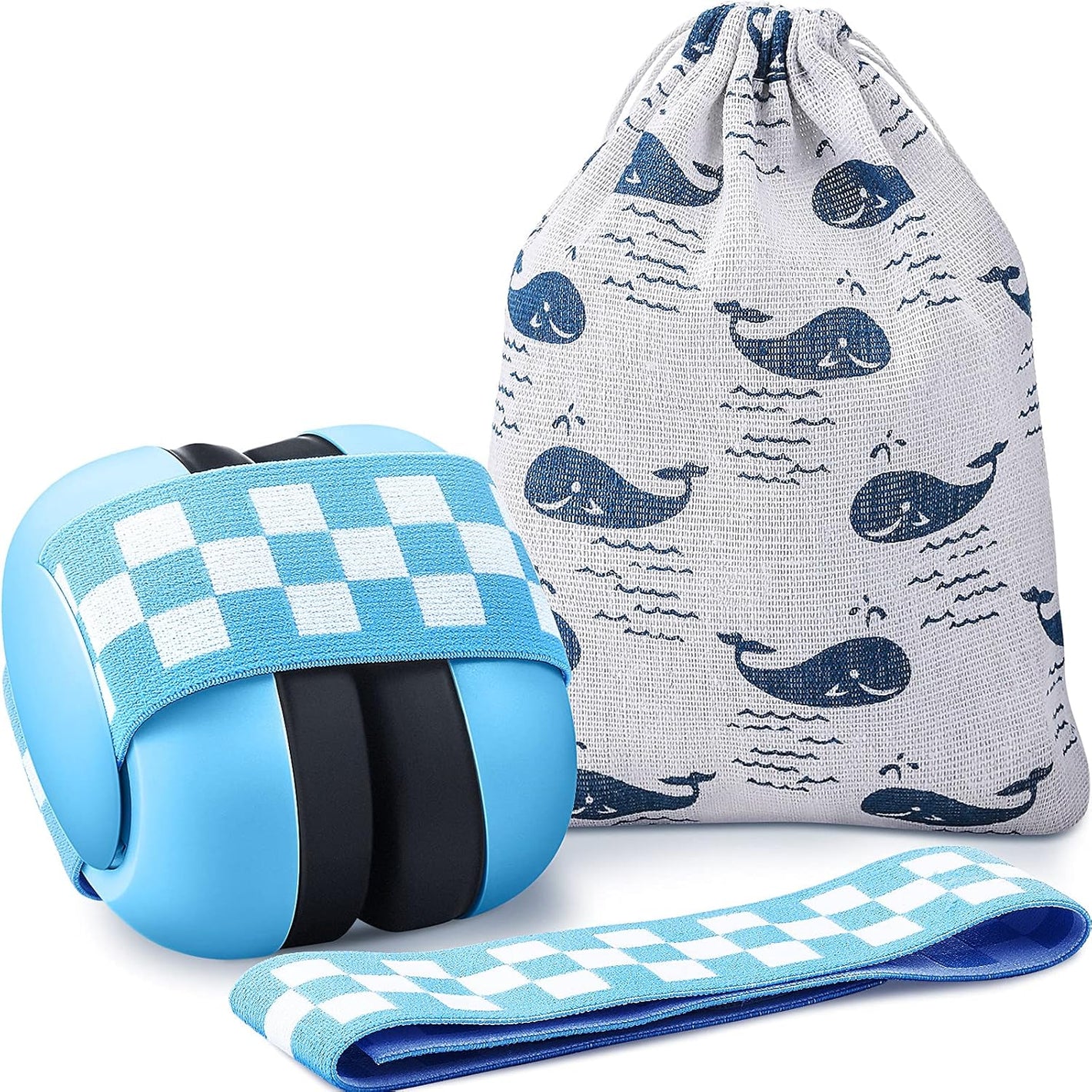 TOODOO Baby Ear Protection Noise Cancelling Ear Muffs Toddler Headphone with Adjustable Elastic Headband for Baby 3-36 Month