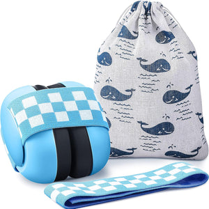 TOODOO Baby Ear Protection Noise Cancelling Ear Muffs Toddler Headphone with Adjustable Elastic Headband for Baby 3-36 Month