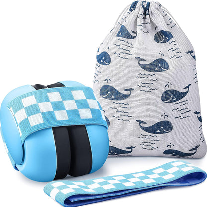 TOODOO Baby Ear Protection Noise Cancelling Ear Muffs Toddler Headphone with Adjustable Elastic Headband for Baby 3-36 Month