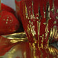 Buy now Pébéo Gédéo Mirror Effect Gold Leaves Adhesive Sheet - 12 Sheets, 5 ½ x 5 ½ Inches, Art and Craft Supplies, for Painting, Home Decor, or Decorations at indiglob india