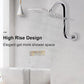 Buy now NearMoon S Shaped Shower Head Riser Arm, Shower Extender Arm with Flange, Standard 1/2" Connection- Bathroom Accessory, 10 Inch (1 Pack, Chrome) at indiglob india