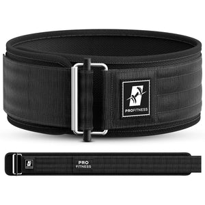 Weightlifting Belt for Men & Women - 4'' Wide Auto-Lock Weight Lifting Belt for Men Back Support - Squat Belt as Workout Belt for Men & Women Powerlifitng & Deadlifts - Weight Belt for Men Back Support