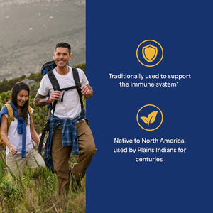 Puritan's Pride Premium Echinacea Natural Whole Herb Herbal Supplement 400mg, Dietary Supplement for Health, Immune System Support, 200 Rapid Release Capsules