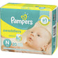 Pampers Swaddlers Diapers Size N 20 Count Pack of 2 (Total of 40 Pampers)