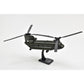 New Ray Boeing CH-47 Chinook Aircraft United States Army Olive Drab Military Mission Series 1/60 Diecast Model