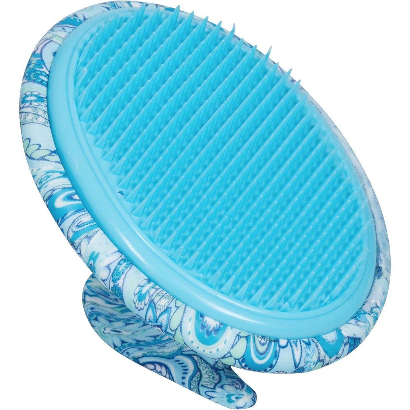 Dylonic Body Brush for Razor Bumps and Ingrown Hairs Treatment - 1pk Skin Exfoliator for Body Shaving Irritation, Strawberry Legs, Armpit, Bikini Line - Blue