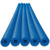 Oodles of Noodles Deluxe Rainbow Pool Noodles Foam Soft Large Noodle Tube, Bulk Floats, Pool Toy, Craft Projects, Floating Training Device, Multi-Purpose, Exercise Aid - 5 Pack - Blue