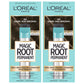 Buy now L'Oreal Paris Magic Root Rescue 10 Minute Root Hair Coloring Kit, Permanent Hair Color with Quick Precision Applicator, 100 percent Gray Coverage, 4 Dark Brown, 2 count at indiglob india
