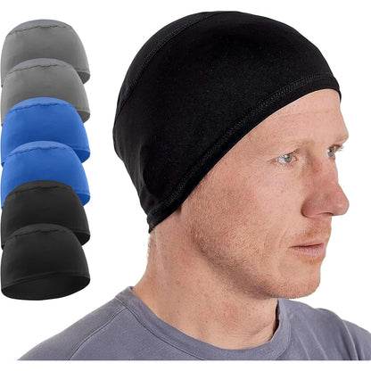 Cooling Skull Cap for Men - Hard Hat Liner, Cycling Cap, Head Caps for Men, Helmet Liner for Motorcycle
