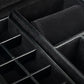 Buy now WOLF Heritage Large Valet Case, Black - 13 Compartments + One Watch Roll - Faux Leather Exterior + Ultra-Suede Lining at indiglob india