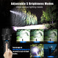 Buy now Goreit Super Bright LED Flashlight - 30W Output for 20000 Lumens & 3937ft Beam, USB-C Rechargeable with 12H Runtime, IP67 Waterproof Powerful Handheld Linternas for Home, Camping, Hiking, Emergency at indiglob india