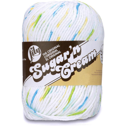 Lily Sugar'n Cream Super Size Ombres Yarn, 3 oz, Potpourri, 1 Ball