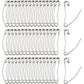 60Pcs Curved Safety Pins Size 4, 2-1/4 inch / 57mm Quilting Basting Pins, Bent Safety Pins for Quilting and Knitting (Sliver)
