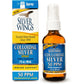 Natural Path Silver Wings Colloidal Silver 500PPM, Amber Brown Liquid Immune Support, 1 Fl Oz (Pack of 1)