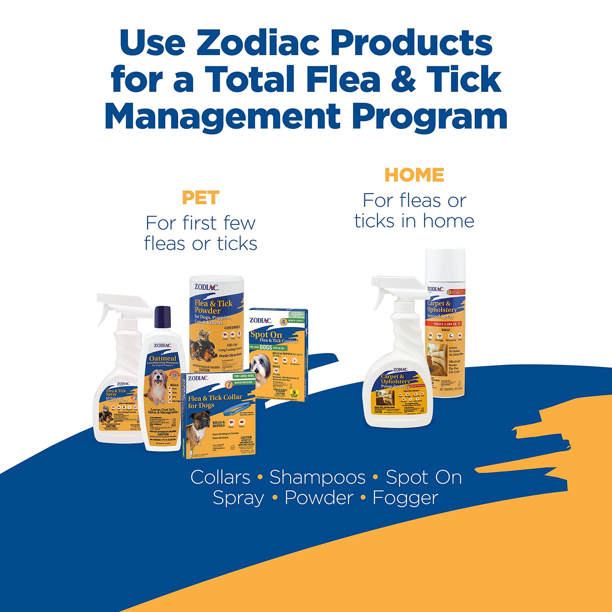 Buy now Zodiac Flea and Tick Collar for Large Dogs at indiglob india