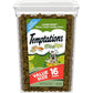 Temptations MixUps Catnip Fever Flavor Crunchy and Soft Cat Treats, 16 oz. Tub
