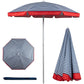 PICNIC TIME 5.5 Ft Portable Beach Umbrella, Lightweight UV Protection Sunshade with Tilt Pole & Carry Bag, Outdoor Canopy Umbrella for Beach, Sand, Pool, Patio, Camping, Travel, or Backyard Shade, (Navy Blue)