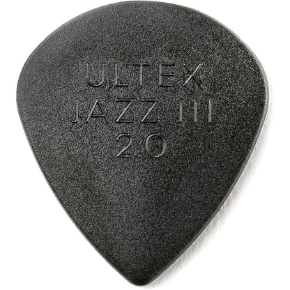 Dunlop 2.0mm Ultex® Jazz III, 2.0mm, 6/Player's Pack