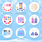 Buy now Kids Makeup Kit for Girl Kids Toys Makeup for Kids 50PCS Play Makeup Set Washable Cosmetic Non-Toxic Toddlers Pretend Frozen Makeup Birthday Gifts for Age 3 4 5 6 7 8 9 10 11 12 Years Old at indiglob india