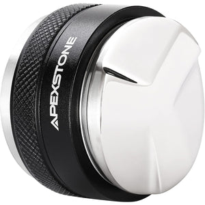 Apexstone 53mm Coffee Distributor & Tamper, Dual Head Leveler for 54mm Portafilter, Adjustable Depth