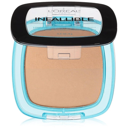 L'Oréal Paris Infallible Pro Glow Pressed Powder, Nude Beige, 0.31 oz.