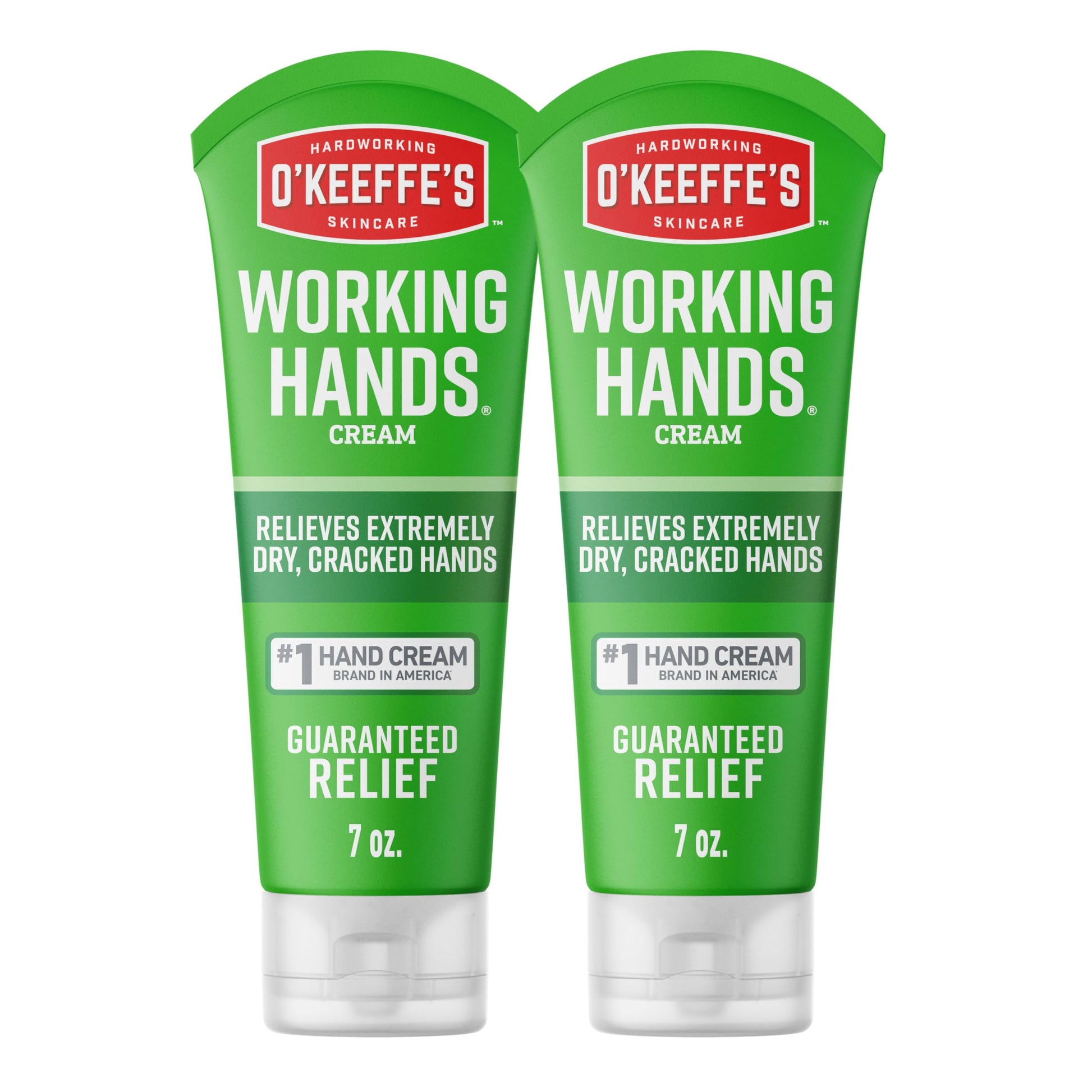 Buy now O'Keeffe's Working Hands Hand Cream for Extreme Dryness - 3 oz Tube (2 Pack) - Repairing Skincare for Cracked, Dry Hands 7 Ounce(2 Pack) at indiglob india