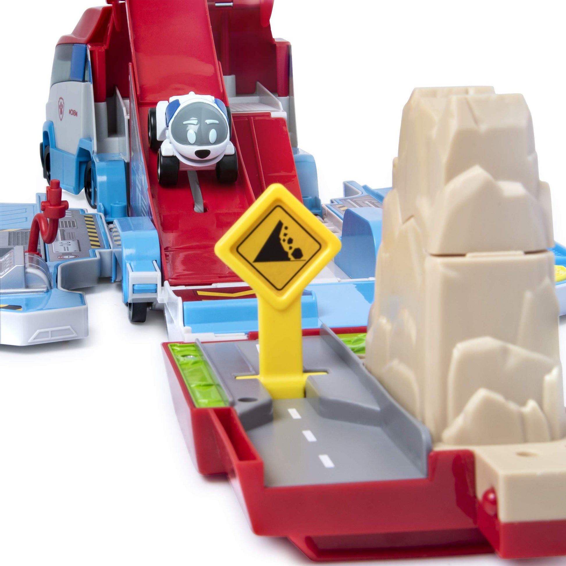 Buy now PAW Patrol, Launch’N Haul PAW Patroller, Transforming 2-in-1 Track Set for True Metal Die-Cast Vehicles, Kids Toys for Boys & Girls Ages 3 and Up at indiglob india