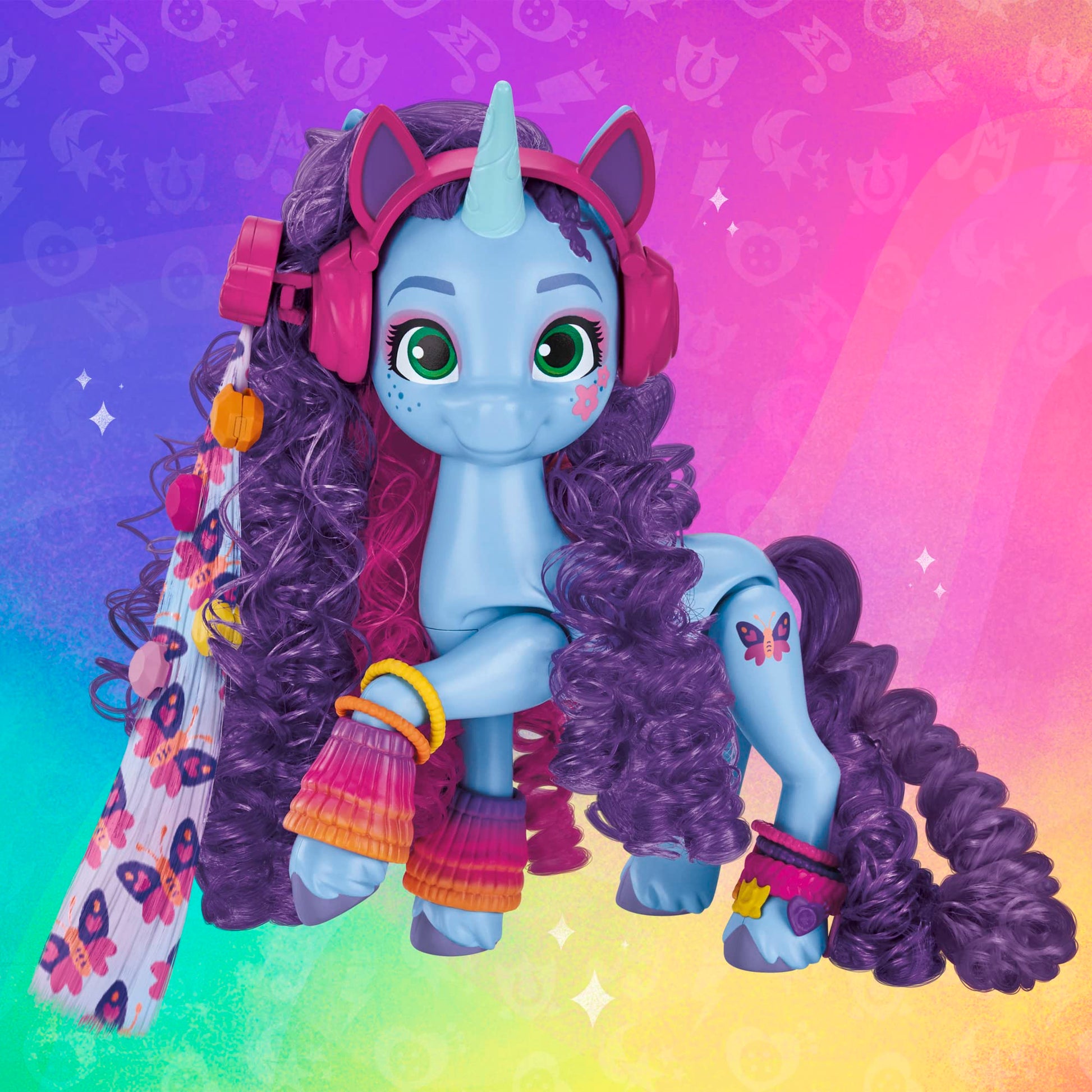 Buy now My Little Pony Toys Misty Brightdawn Style of The Day, 5-Inch Hair Styling Dolls, Toys for 5 Year Old Girls and Boys at indiglob india
