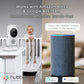 Buy now Motorola indoor Baby Smart Video Baby Monitor with Wi-Fi & 3.5" Color LCD Parent Unit, Night Vision, Two-Way Audio, Room Temperature Display & 5 Lullabies, MBP668CONNECT, 720p at indiglob india