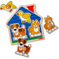 Melissa & Doug Pets Jumbo Peg Wooden Puzzle; Animal Puzzles, Peg Puzzles for Toddlers Ages 1+