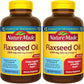 Nature Made Flaxseed Oil 1000 mg, Fish Free Omega 3 Supplement, Dietary Supplement for Heart Health Support, 100 Softgels, 100 Day Supply