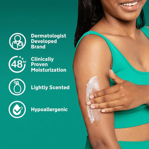 Lubriderm Intense Skin Repair Moisturizing Hand & Body Lotion + Pro-Ceramide, 48-Hour Hydration for Rough, Dry, & Sensitive Skin, Non-Greasy, Hypoallergenic, Lightly Scented, 16 fl. oz