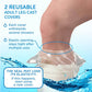 100% Waterproof Cast Covers for Shower Leg - Tight Seal - Reusable Adult 2pk Half Leg Cast Protectors - Knee, Ankle, Foot - My Store