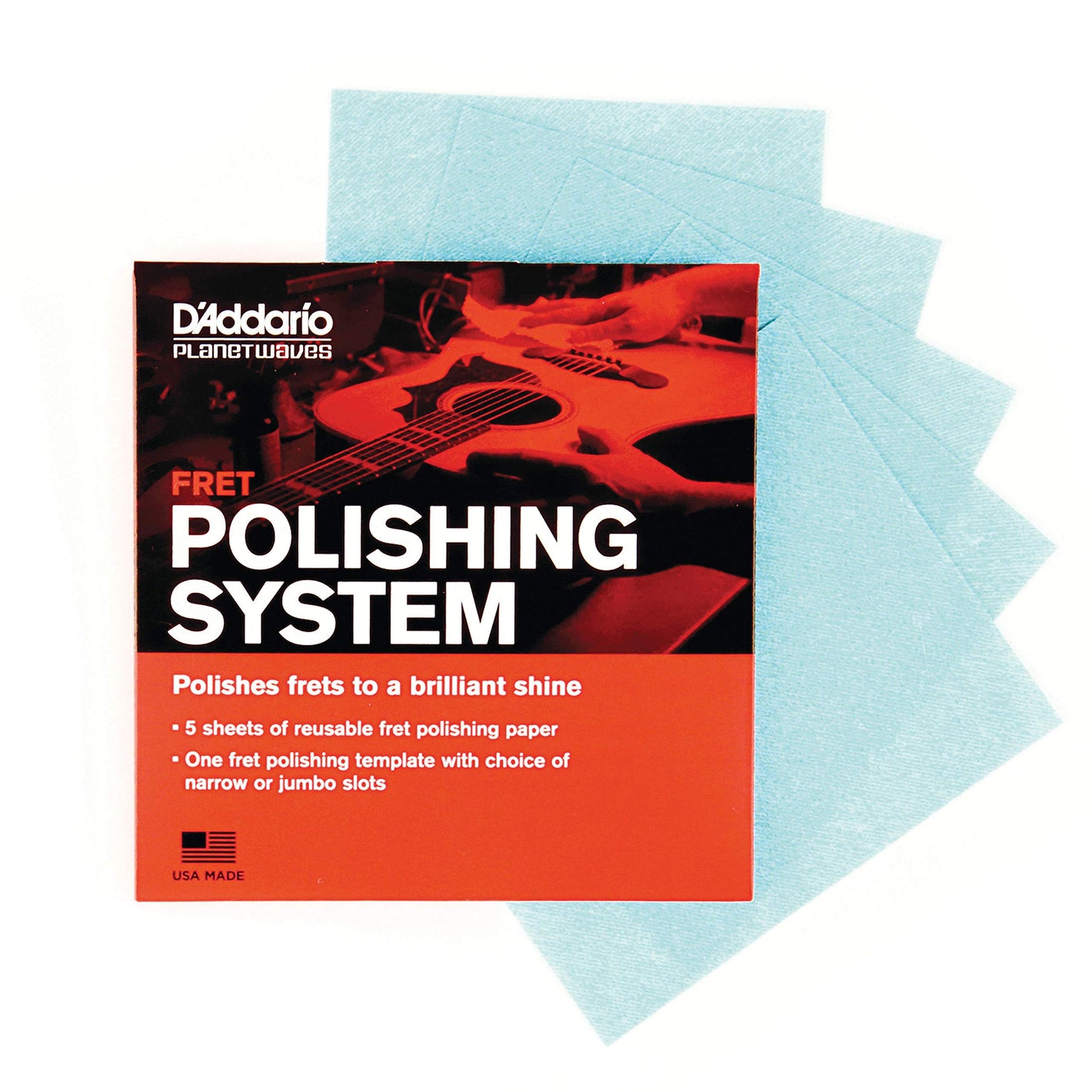 Buy now D'Addario Accessories Fret Polishing System at indiglob india