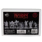 Buy now 28 Paintable Fantasy Mini Figures- All Unique Designs- 1" Hex-Sized Compatible w DND Dungeons Dragons, Pathfinder, RPG Tabletop Games- Features Goblins, Orcs, Gnolls, Skeletons & More at indiglob india