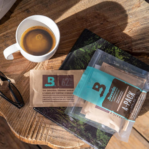 Boveda 62% Two-Way Humidity Control Packs For Storing 1 lb – Size 67 – 4 Pack – Moisture Absorbers for Storage Containers – Humidifier Packs – Hydration Packets in Resealable Bag