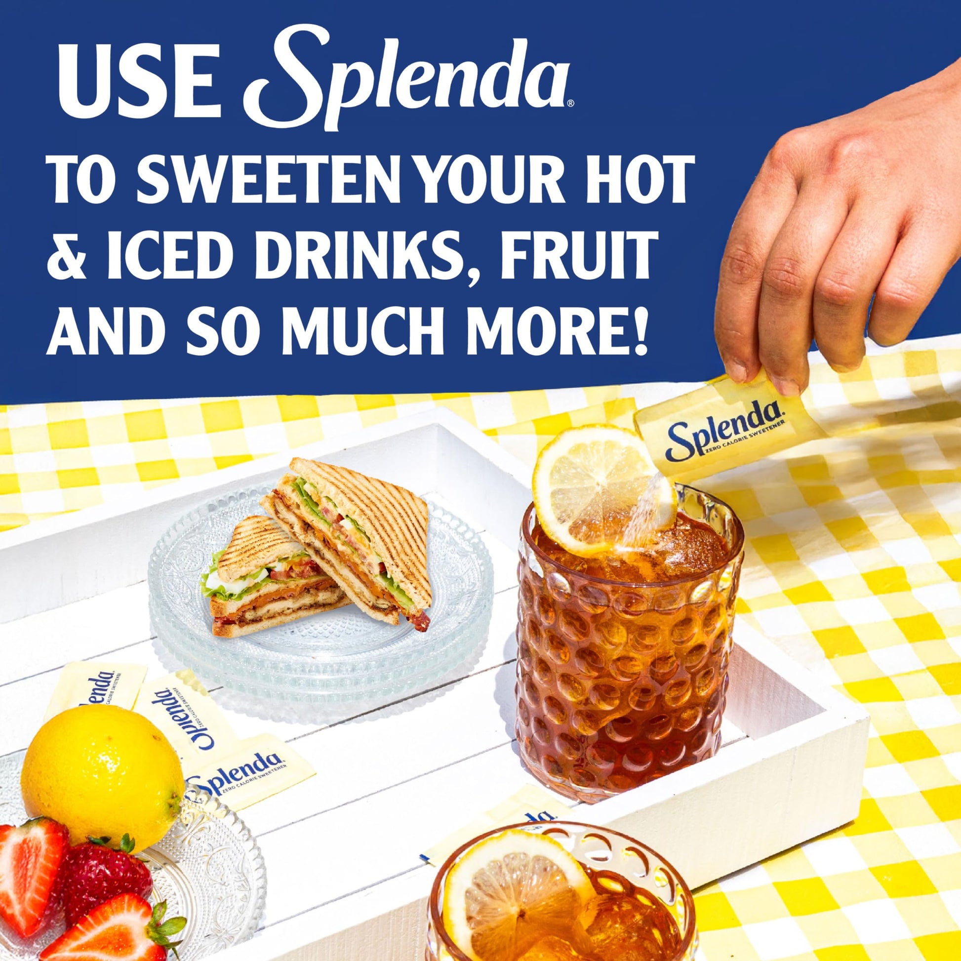 Buy now SPLENDA Zero Calorie Sweetener Value Pack, 800 Count Packets at indiglob india