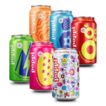 Buy now Poppi Sparkling Prebiotic Soda Beverage with Apple Cider Vinegar, Seltzer Water and Fruit Juice, New Obsessions Variety Pack, 12 Fl Oz, Pack of 12, Packaging May Vary at indiglob india