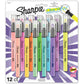 Sharpie Clear View Highlighter Sticks, Chisel Tip, Assorted Fluorescent, 8 Count - School, Home, and Office Use, Teacher Supplies