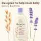Buy now Aveeno Baby Nighttime Calming Comfort Bath, Body & Hair Wash with Relaxing Lavender & Vanilla Scents & Natural Oat Extract, Tear-Free Formula, Paraben-, Phthalate- & Soap-Free, 18 Fl. Oz at indiglob india