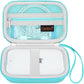 Canboc Hard Case for Canon Ivy 2 1 CLIQ+ CLIQ 2 CLIQ+2 Mini Photo Printer Mobile Wireless Bluetooth Instant Camera Printer, Mesh Bag fit Photo Paper Cable, Mint Green